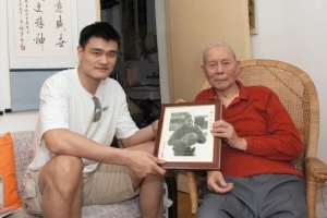 中国篮球名人堂成员 | “托塔天王”李震中的老相册