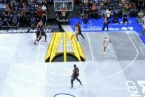 另类3+1！豪泽三分命中同时冈萨雷斯被犯规 可惜后者加罚不中