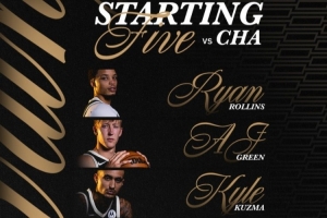 雄鹿首发：库兹马代替特伦特 搭档特纳/字母哥//AJ·格林/罗林斯